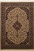 Pak-Persian Beige Hand Knotted 60 X 92  Area Rug 100-10803 Thumb 0