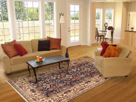 Chobi Beige Hand Knotted 59 X 811 Area Rug 100-10806 Image 4