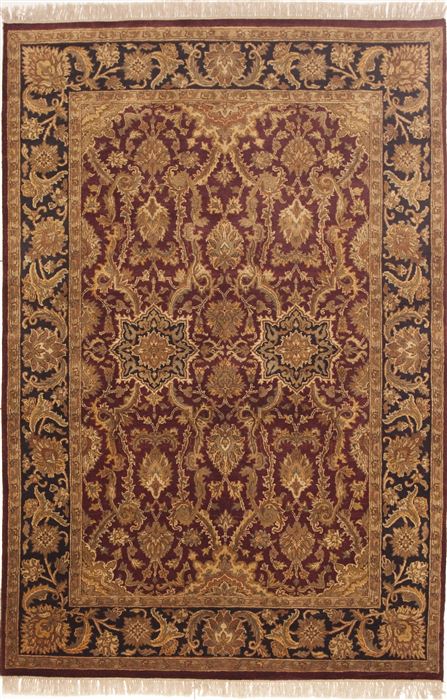 Jaipur Brown Hand Knotted 60 X 811 Area Rug 100-10807 Image 0