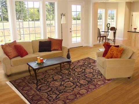 Jaipur Black Hand Knotted 63 X 92 Area Rug 100-10813 Image 4