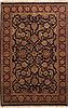 Jaipur Black Hand Knotted 60 X 93  Area Rug 100-10818 Thumb 0