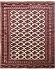 Turkman Red Square Hand Knotted 70 X 86  Area Rug 100-10821 Thumb 0