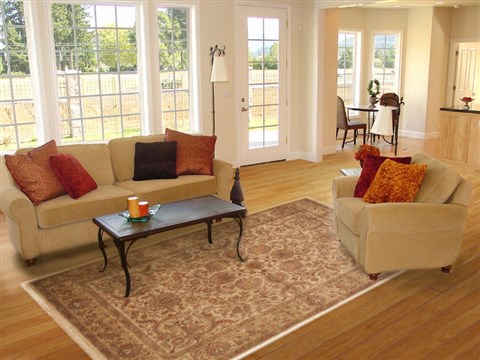 Jaipur Green Hand Knotted 60 X 89 Area Rug 100-10823 Image 4