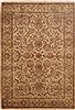 Jaipur Green Hand Knotted 60 X 89  Area Rug 100-10823 Thumb 0
