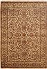 Jaipur Green Hand Knotted 60 X 89 Area Rug 100-10823 Thumb 0