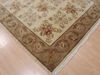 Indo-Nepal Cream Hand Knotted 56 X 80 Area Rug 100-10825 Thumb 10