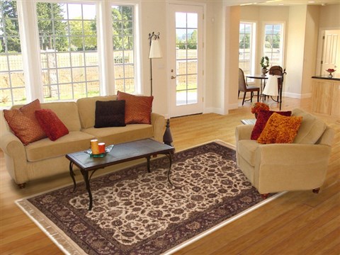 Jaipur Cream Hand Knotted 60 X 92 Area Rug 100-10828 Image 4