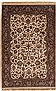 Jaipur Cream Hand Knotted 60 X 92  Area Rug 100-10828 Thumb 0