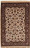 Jaipur White Hand Knotted 60 X 92  Area Rug 100-10828 Thumb 0