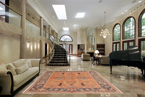 Sarouk Black Hand Knotted 60 X 89 Area Rug 100-10831 Image 1