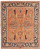 Sarouk Black Hand Knotted 60 X 89 Area Rug 100-10831 Thumb 0