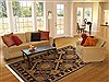 Tibetan Black Hand Knotted 60 X 93 Area Rug 100-10835 Thumb 4