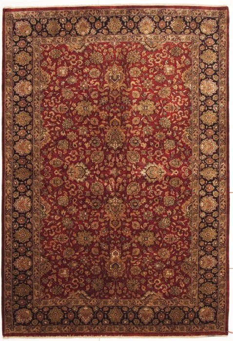 Jaipur Red Hand Knotted 60 X 89 Area Rug 100-10836 Image 0
