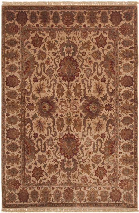 Jaipur Green Hand Knotted 60 X 811 Area Rug 100-10838 Image 0