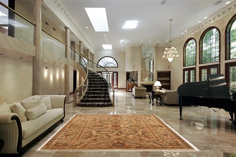 Jaipur Brown Hand Knotted 60 X 88 Area Rug 100-10841 Image 1
