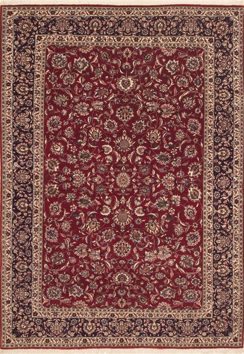 Jaipur Red Hand Knotted 60 X 90 Area Rug 100-10846 Image 0
