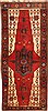 Baluch Red Runner Hand Knotted 36 X 84  Area Rug 100-10850 Thumb 0