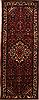 Hamedan Red Runner Hand Knotted 36 X 96  Area Rug 100-10853 Thumb 0
