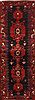 Mussel Red Runner Hand Knotted 34 X 97  Area Rug 100-10866 Thumb 0