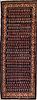 Hamedan Blue Runner Hand Knotted 35 X 911  Area Rug 100-10868 Thumb 0