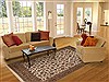 Indo-Persian Green Hand Knotted 711 X 101 Area Rug 100-10881 Thumb 4