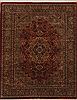 Indo-Persian Green Hand Knotted 80 X 100  Area Rug 100-10882 Thumb 0