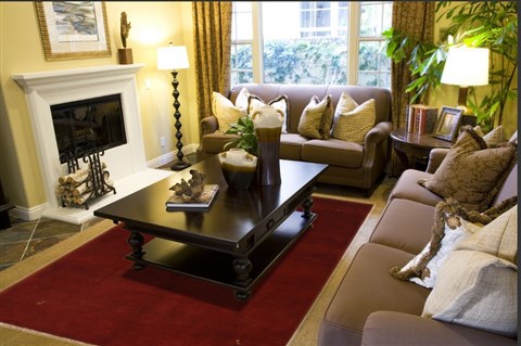 Gabbeh Red Hand Knotted 70 X 100 Area Rug 100-10885 Image 2