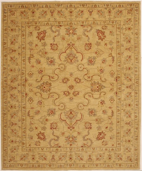 Ziegler Brown Hand Knotted 82 X 911 Area Rug 100-10888 Image 0