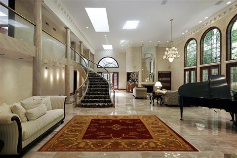 Chobi Red Hand Knotted 80 X 98 Area Rug 100-10896 Image 1