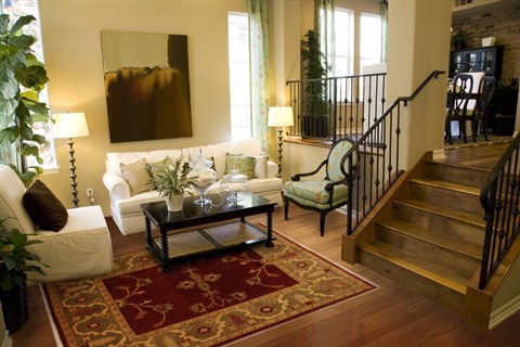 Chobi Red Hand Knotted 80 X 98 Area Rug 100-10896 Image 3