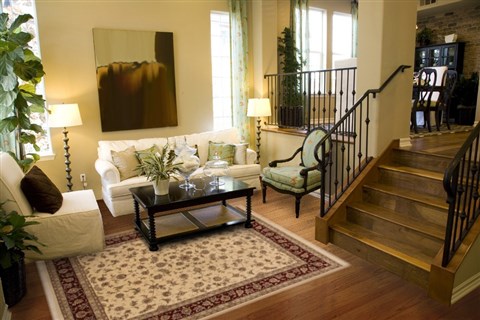 Sino-Persian Beige Hand Knotted 80 X 100 Area Rug 100-10897 Image 3