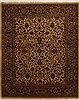 Jaipur Brown Hand Knotted 80 X 100  Area Rug 100-10903 Thumb 0