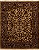 Jaipur Brown Hand Knotted 80 X 100 Area Rug 100-10903 Thumb 0