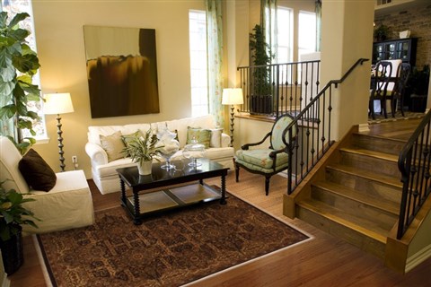 Jaipur Green Hand Knotted 80 X 100 Area Rug 100-10905 Image 3