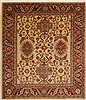 Pishavar Beige Hand Knotted 80 X 100 Area Rug 100-10907 Thumb 0