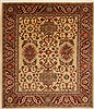 Pishavar Beige Hand Knotted 80 X 100  Area Rug 100-10907 Thumb 0