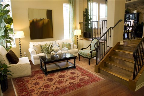 Chobi Brown Hand Knotted 85 X 102 Area Rug 100-10908 Image 3