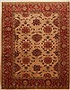 Chobi Brown Hand Knotted 85 X 102  Area Rug 100-10908 Thumb 0