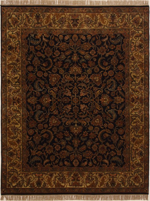 Jaipur Brown Hand Knotted 711 X 102 Area Rug 100-10909 Image 0