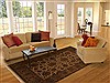 Jaipur Brown Hand Knotted 80 X 100  Area Rug 100-10910 Thumb 4