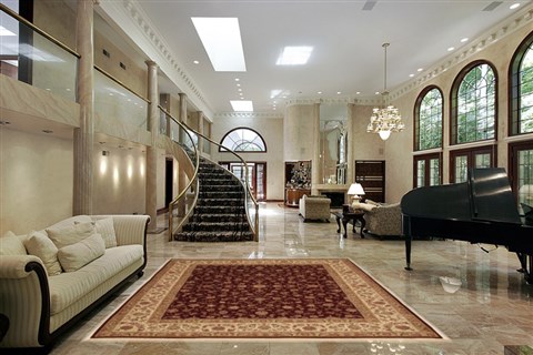 Sino-Persian Beige Hand Knotted 80 X 100 Area Rug 100-10912 Image 1