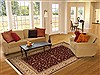 Sino-Persian Beige Hand Knotted 80 X 100 Area Rug 100-10912 Thumb 4
