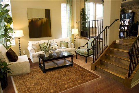 Jaipur Green Hand Knotted 80 X 100 Area Rug 100-10913 Image 3