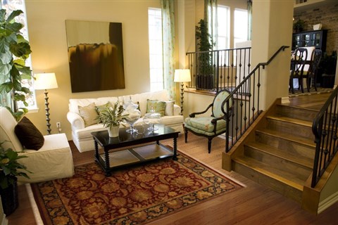 Jaipur Red Hand Knotted 82 X 103 Area Rug 100-10918 Image 3