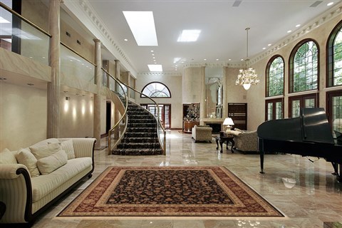 Sino-Persian Black Hand Knotted 80 X 100 Area Rug 100-10919 Image 1