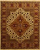 Turkman Brown Hand Knotted 82 X 99  Area Rug 100-10922 Thumb 0