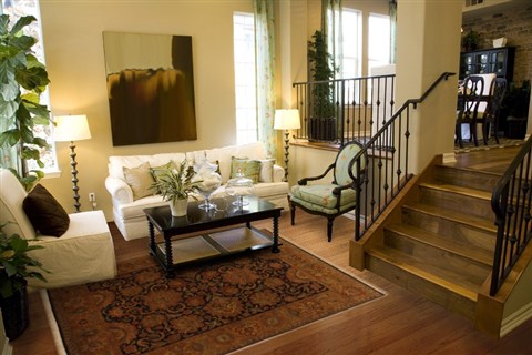Jaipur Brown Hand Knotted 81 X 104 Area Rug 100-10923 Image 3