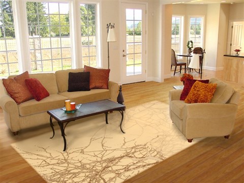 Nepal Beige Hand Knotted 61 X 91 Area Rug 100-10935 Image 4