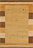 Gabbeh Yellow Hand Knotted 54 X 79  Area Rug 100-10939 Thumb 0