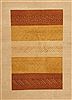 Gabbeh Beige Hand Knotted 60 X 82  Area Rug 100-10947 Thumb 0